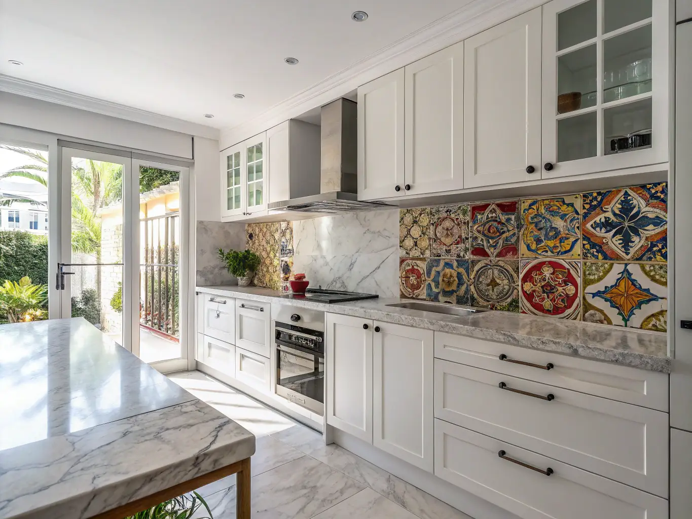 A beautifully remodeled kitchen by Fire Water Mold of Texas, featuring new cabinets, countertops, and flooring, demonstrating their ability to transform damaged spaces into stunning, functional areas.