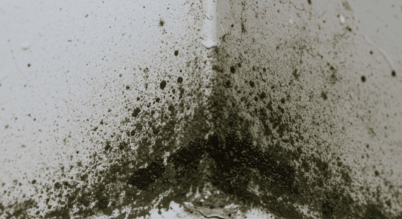 Mold Growth in Bathroom